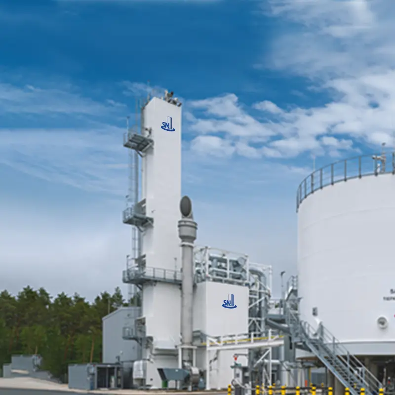 What is the principle of air separation?