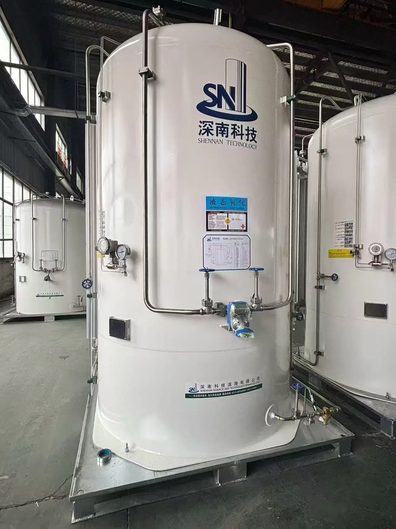 20m³ High-Capacity Cryogenic Storage Tank MT-H: Massive Storage & Energy-Efficient Operation