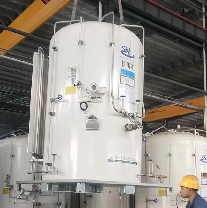 Shennan New Energy Equipment supplies critical liquid oxygen tanks to local hospitals to support healthcare services