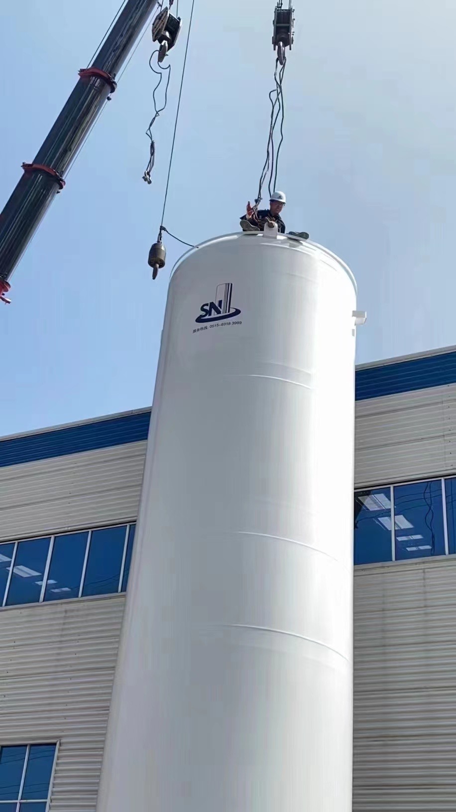 Excellent performance of Shennan cryogenic liquid storage tanks start with small things and achieve great success (7)